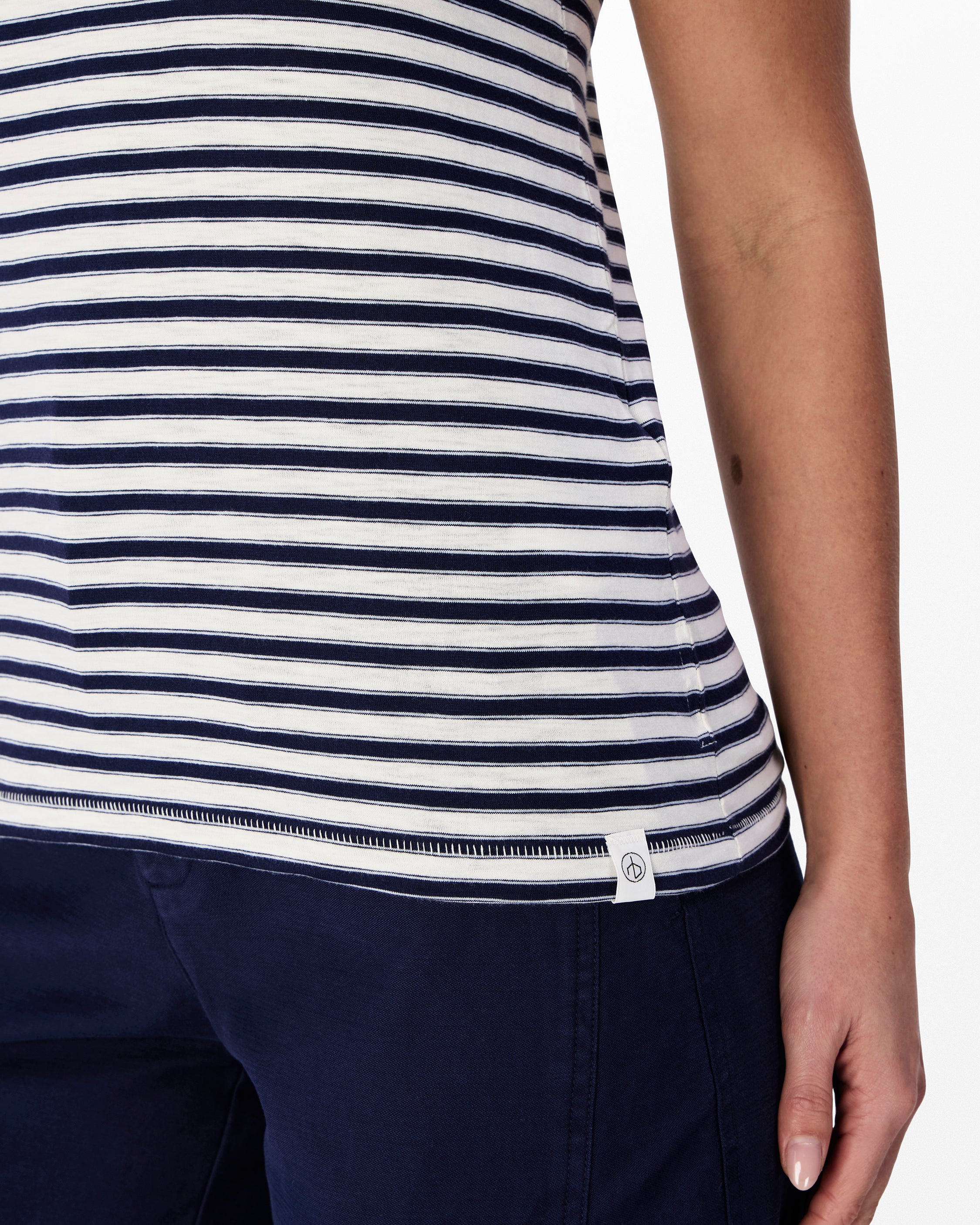 The Slub Striped Tee - Image 6