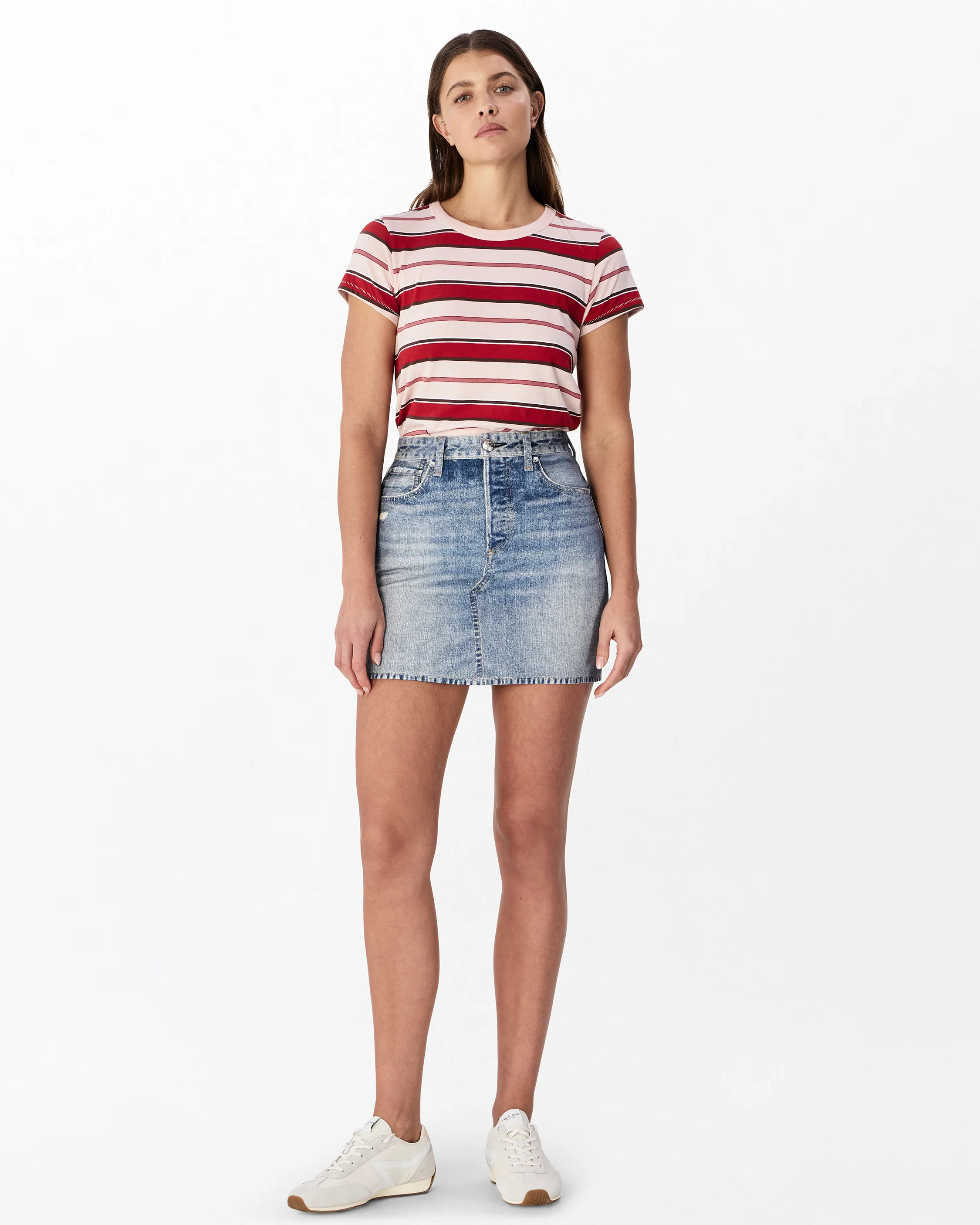 The Slub Striped Tee - Image 5