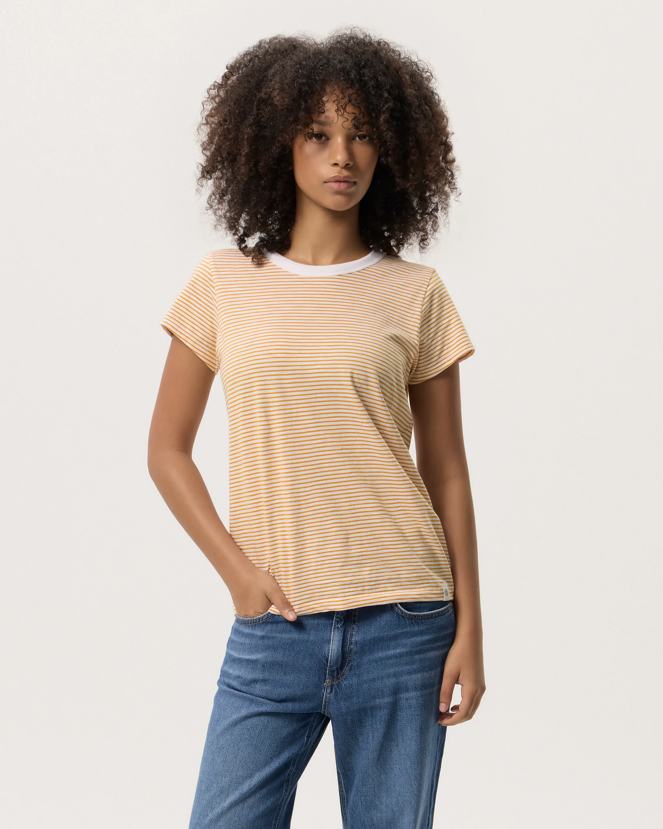 The Slub Striped Tee
