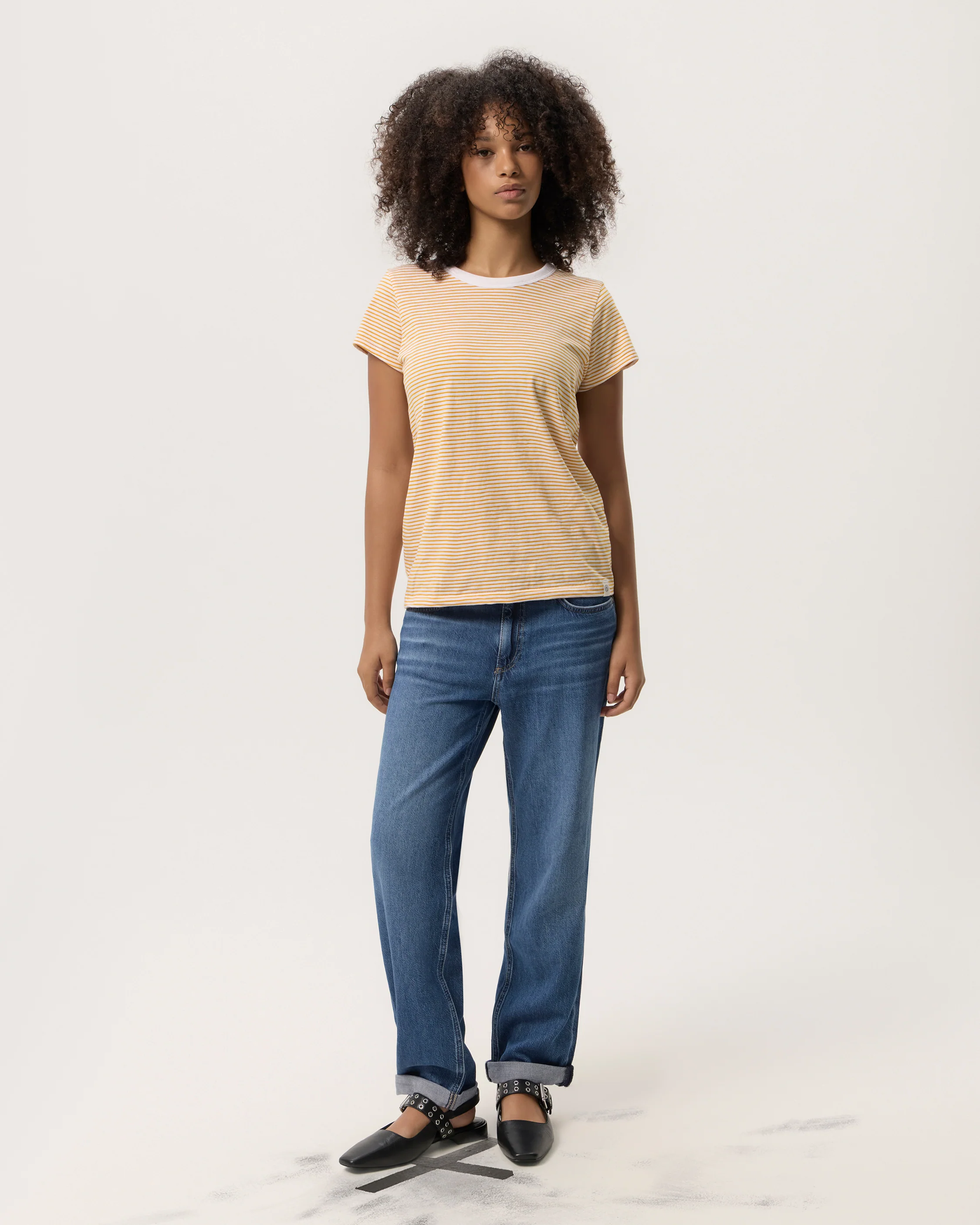 The Slub Striped Tee - Image 3