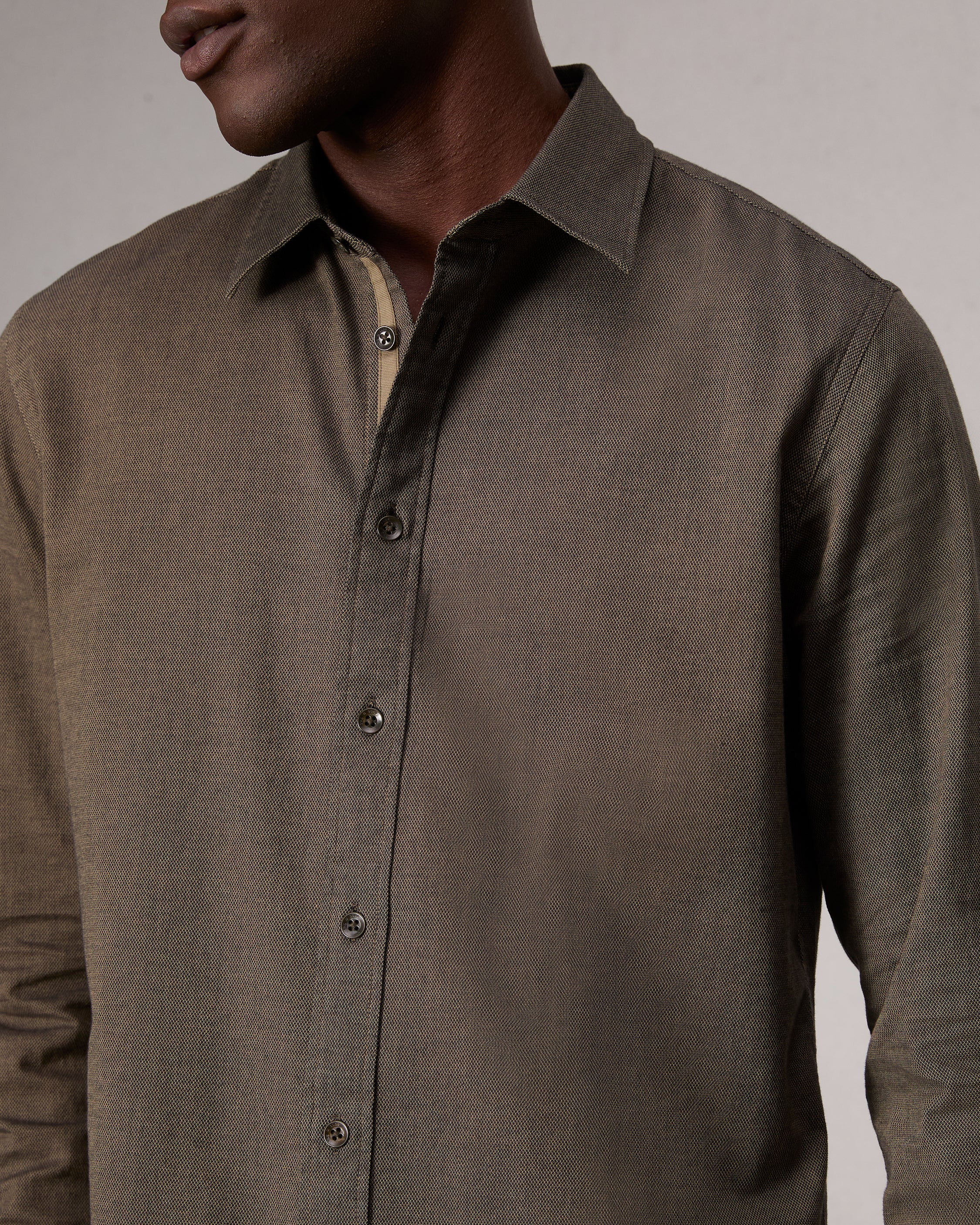Tomlin Stretch-Cotton Dobby Shirt - Image 3