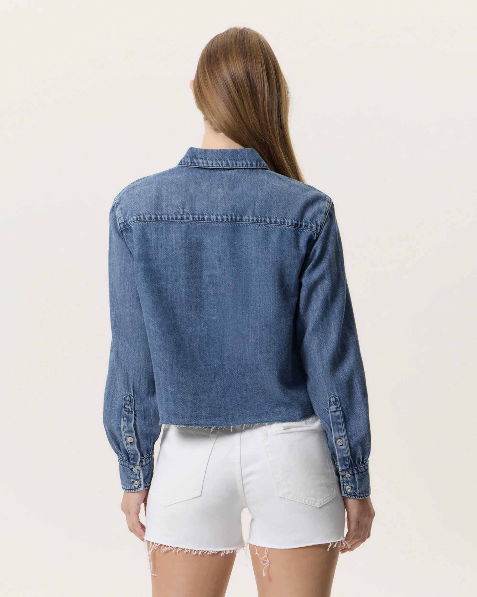 Ultra Featherweight Cropped Maxine Shirt - Image 5