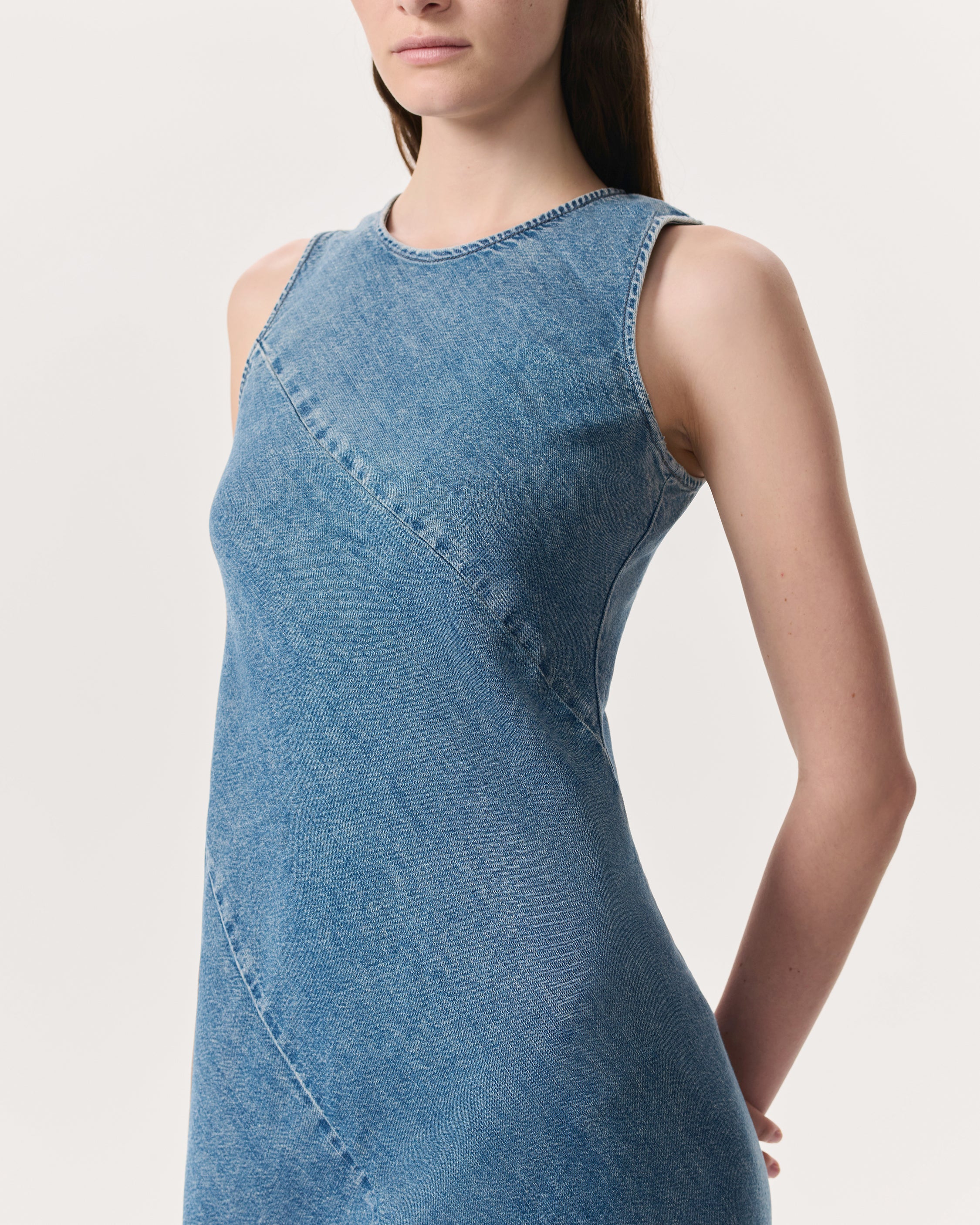 Ultra Featherweight Lisbon Denim Dress - Image 2