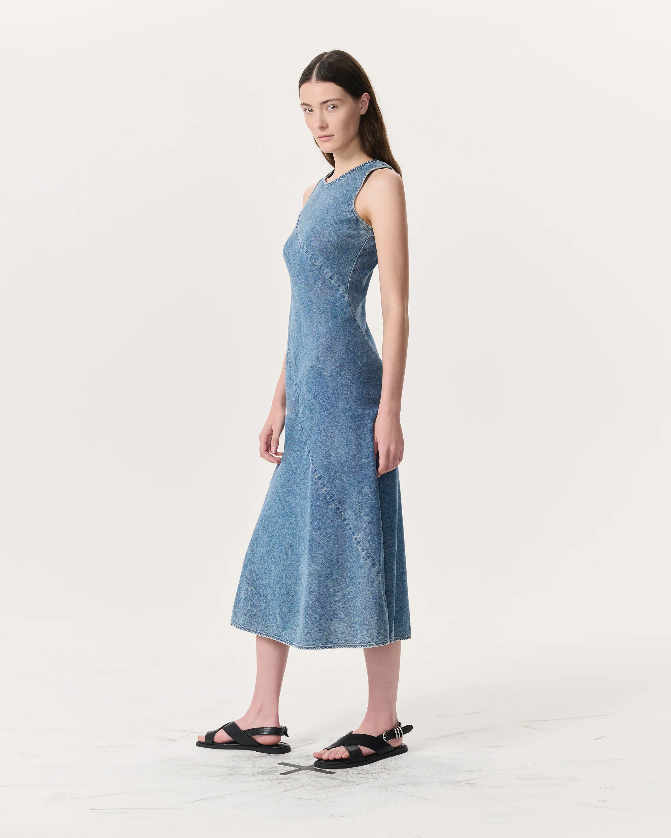 Ultra Featherweight Lisbon Denim Dress - Image 3