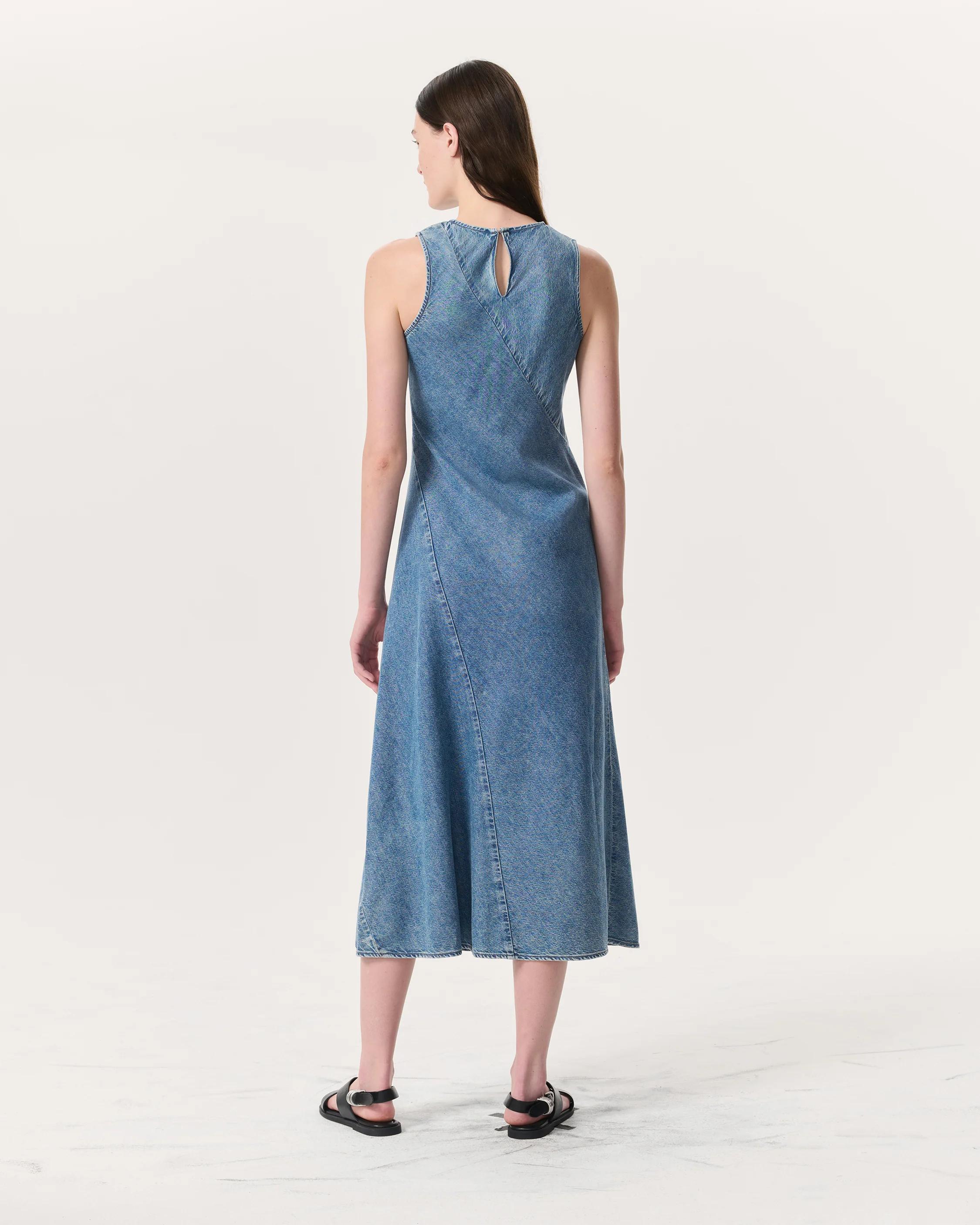 Ultra Featherweight Lisbon Denim Dress - Image 4