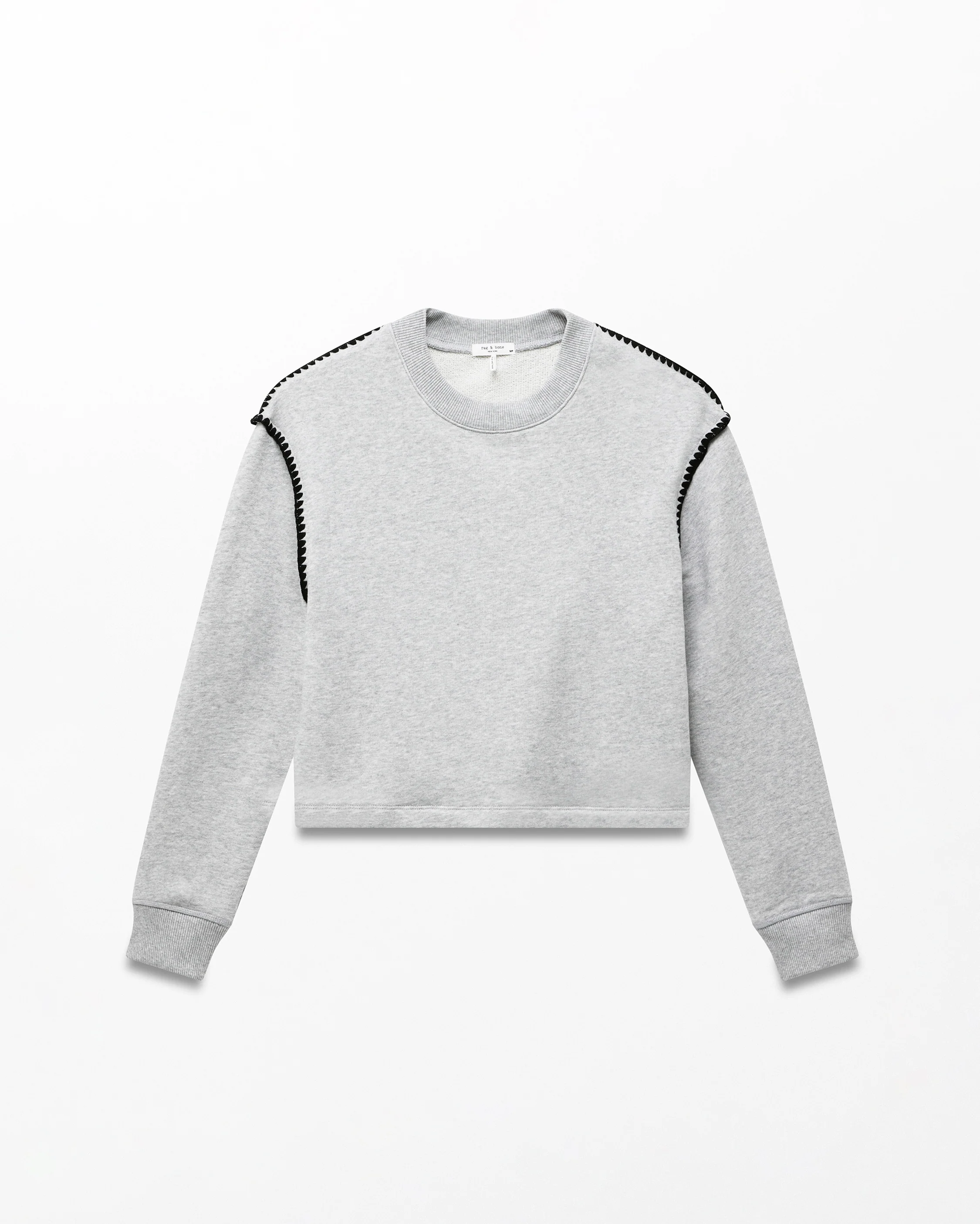 Vintage Terry Blanket Stitch Pullover - Image 2