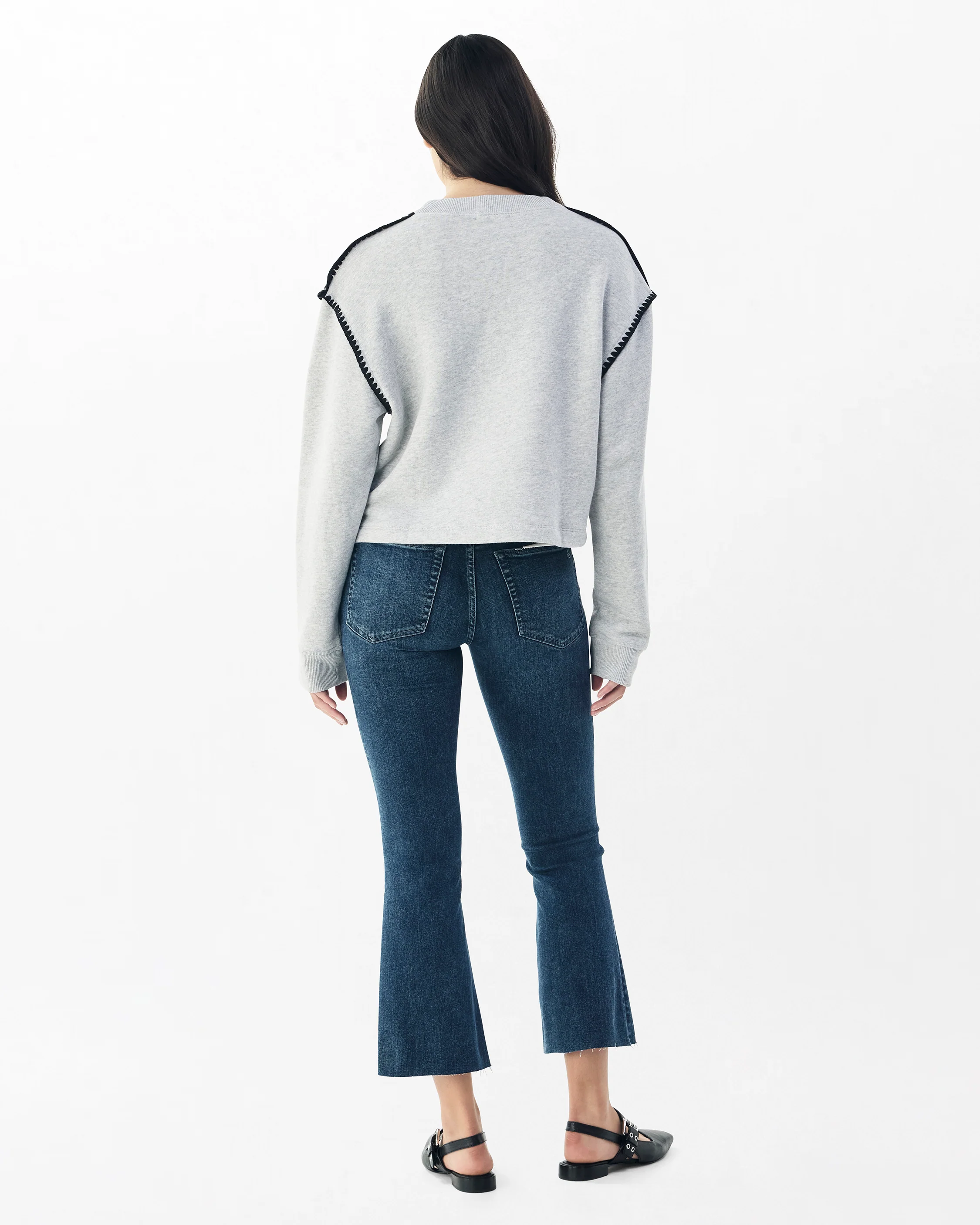 Vintage Terry Blanket Stitch Pullover - Image 5