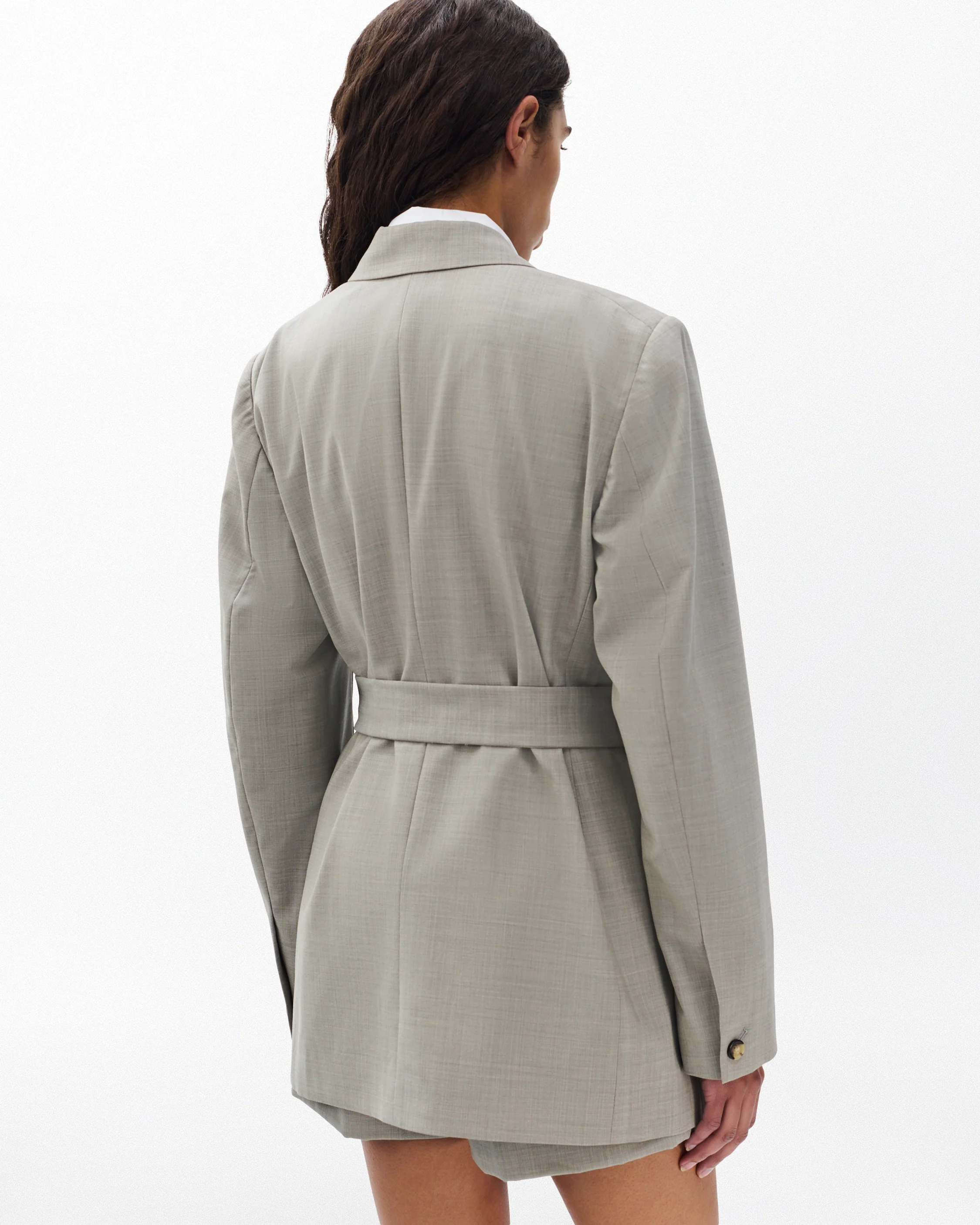 Virginia Italian Stretch Wool Blazer - Image 6