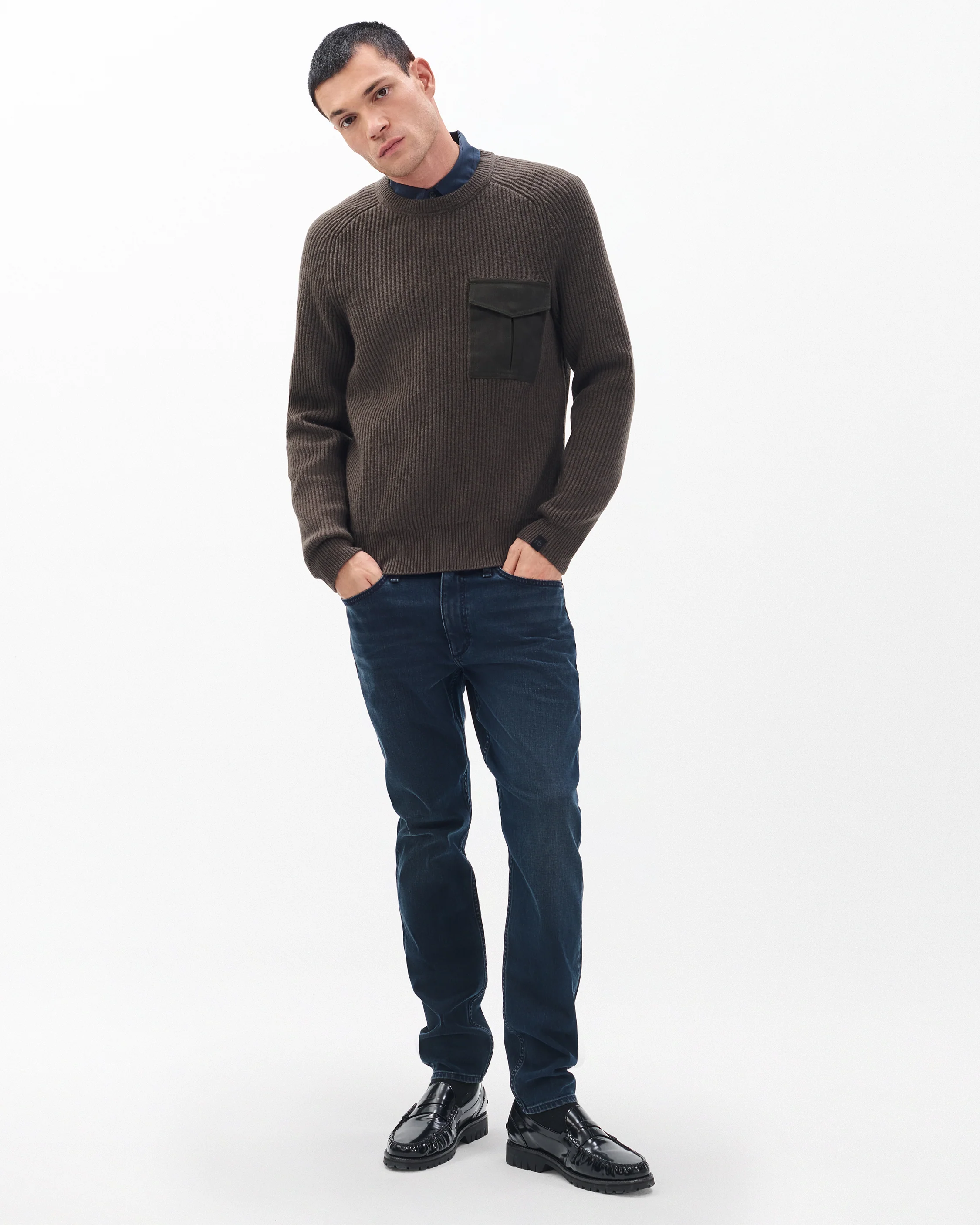 Walker Mixed-Media Sweater - Image 3