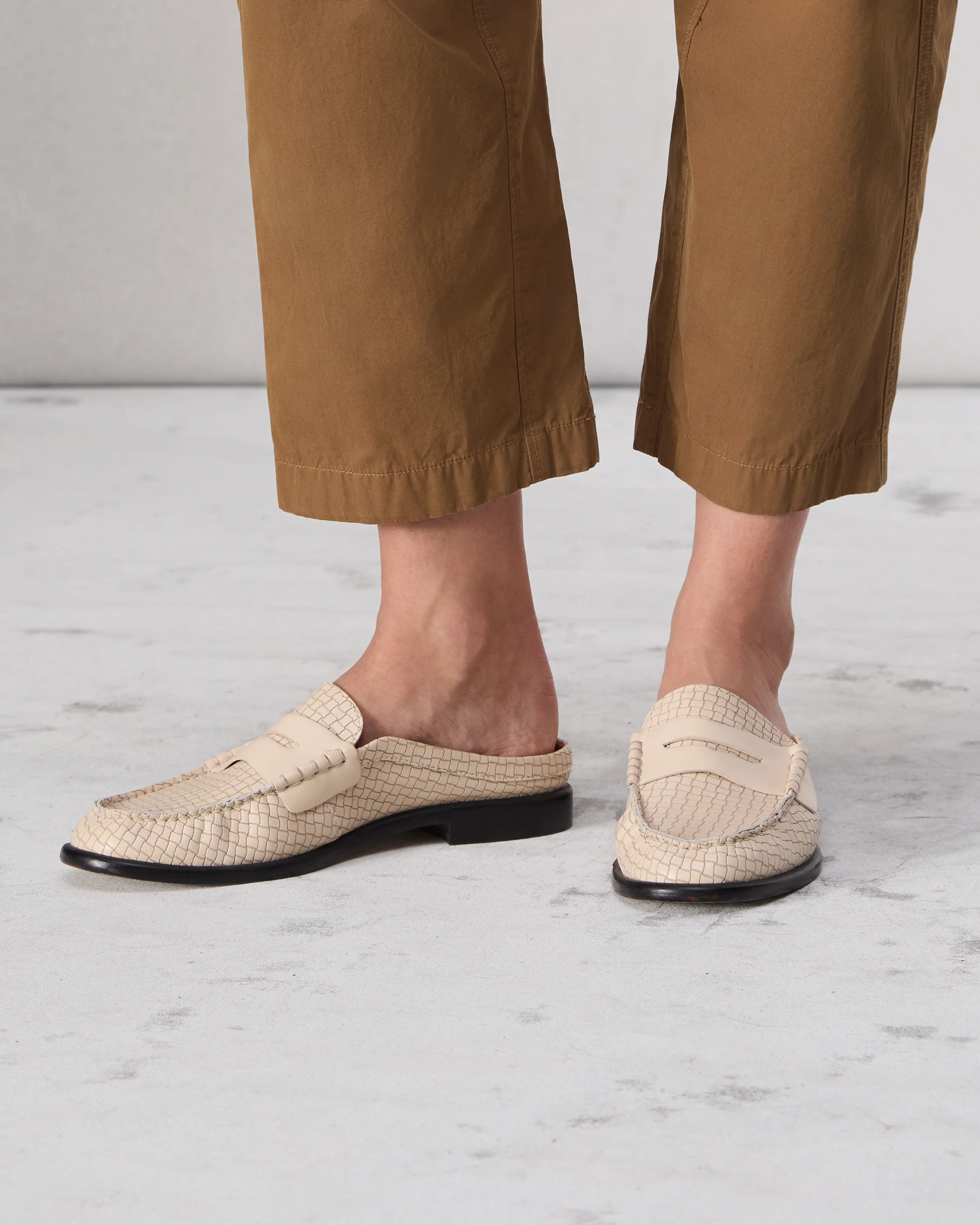 Carter Leather Mules - Image 2