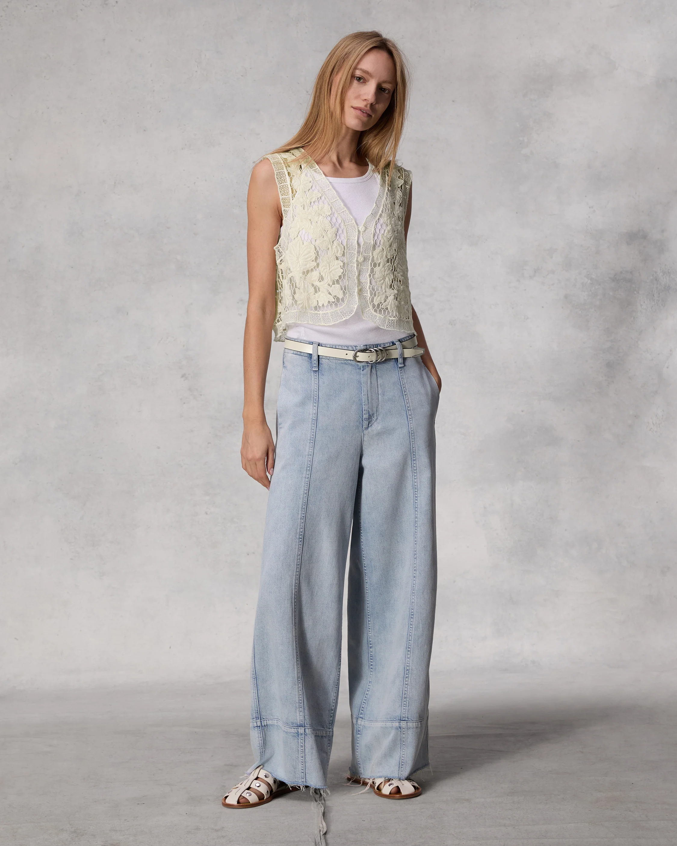 Coralie Crochet Vest - Image 3