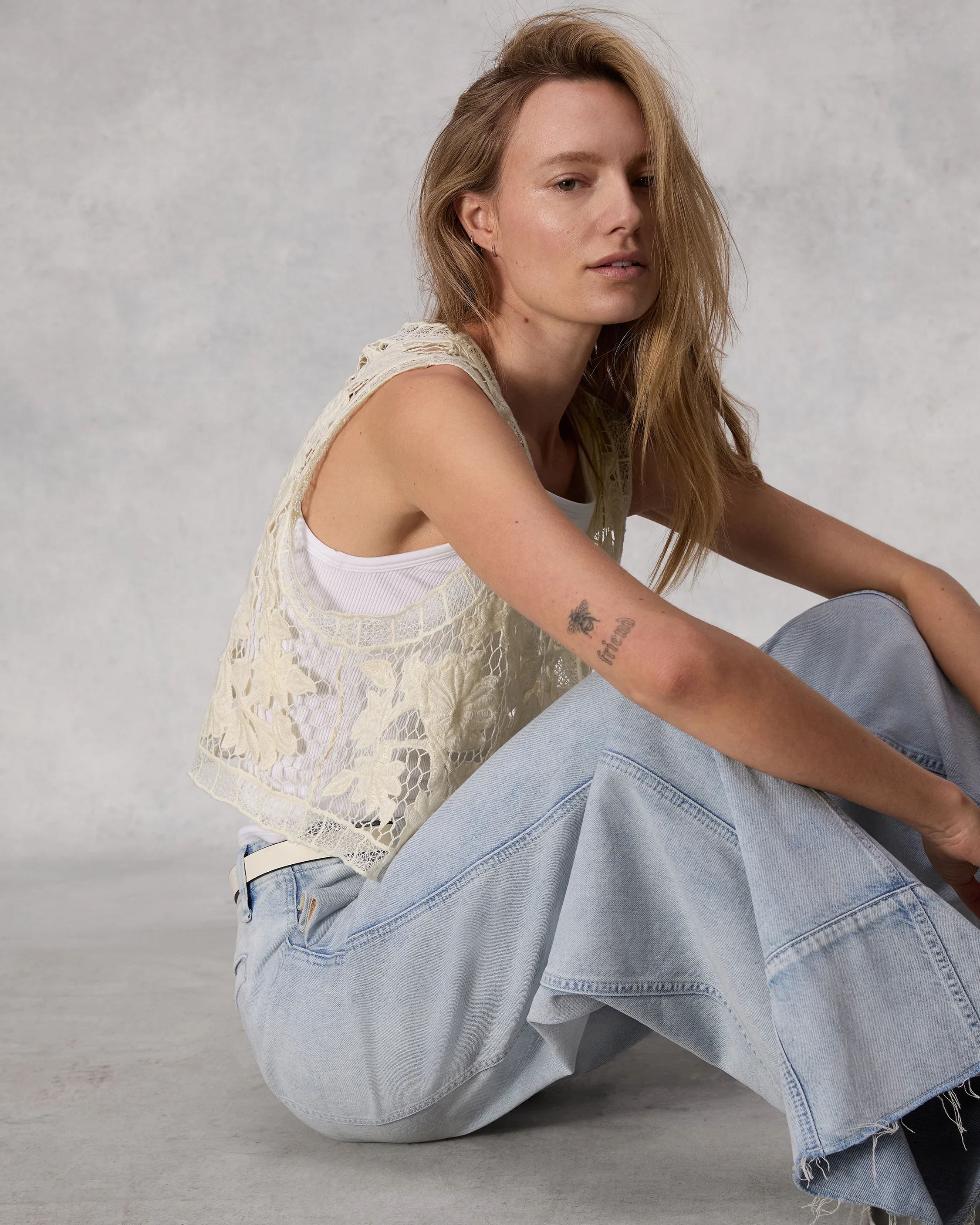 Coralie Crochet Vest - Image 7