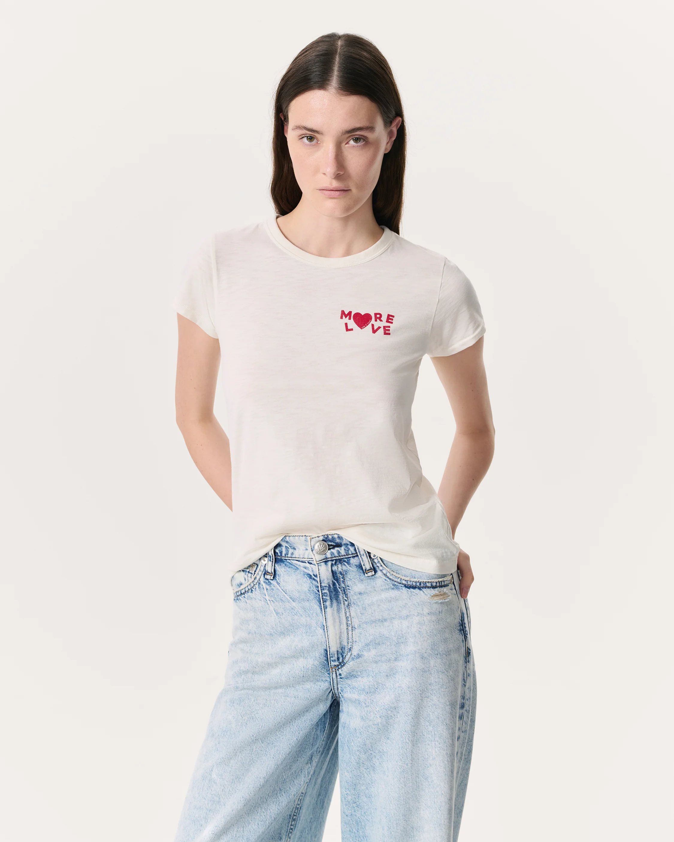 More Love Cotton Graphic T-Shirt