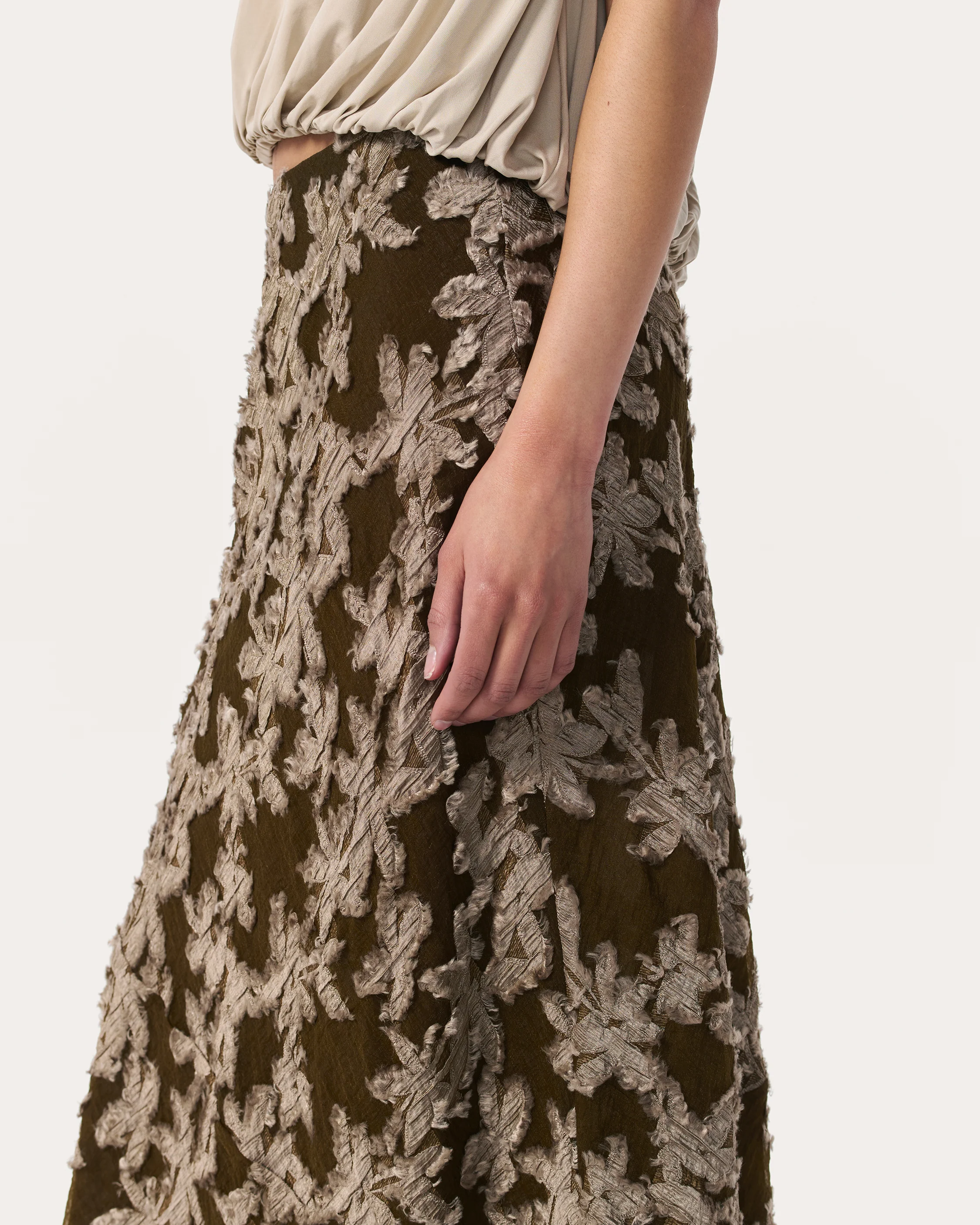 Wren Fil Coupé Maxi Skirt - Image 6