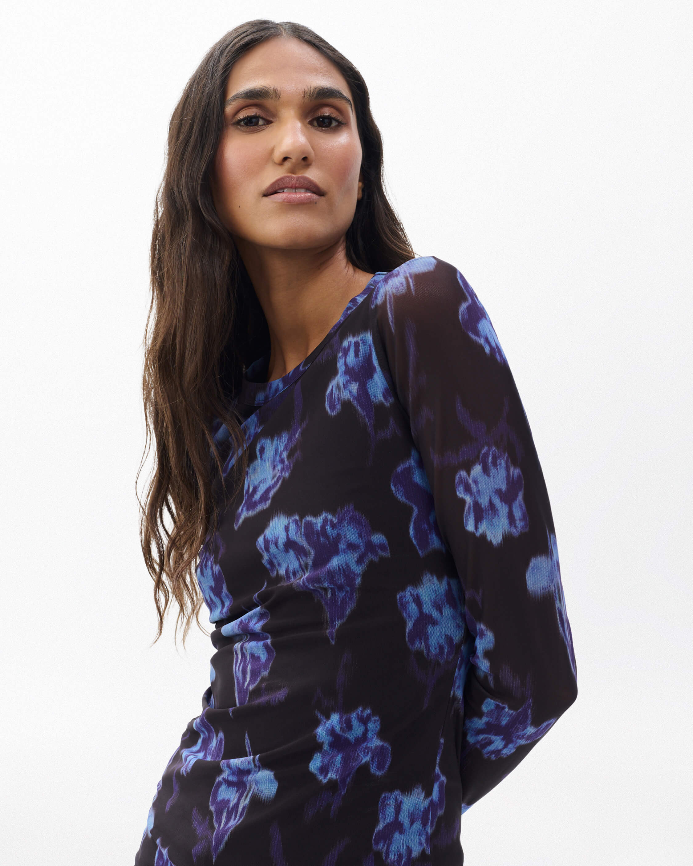 Yana Stretch Mesh Tee - Image 5